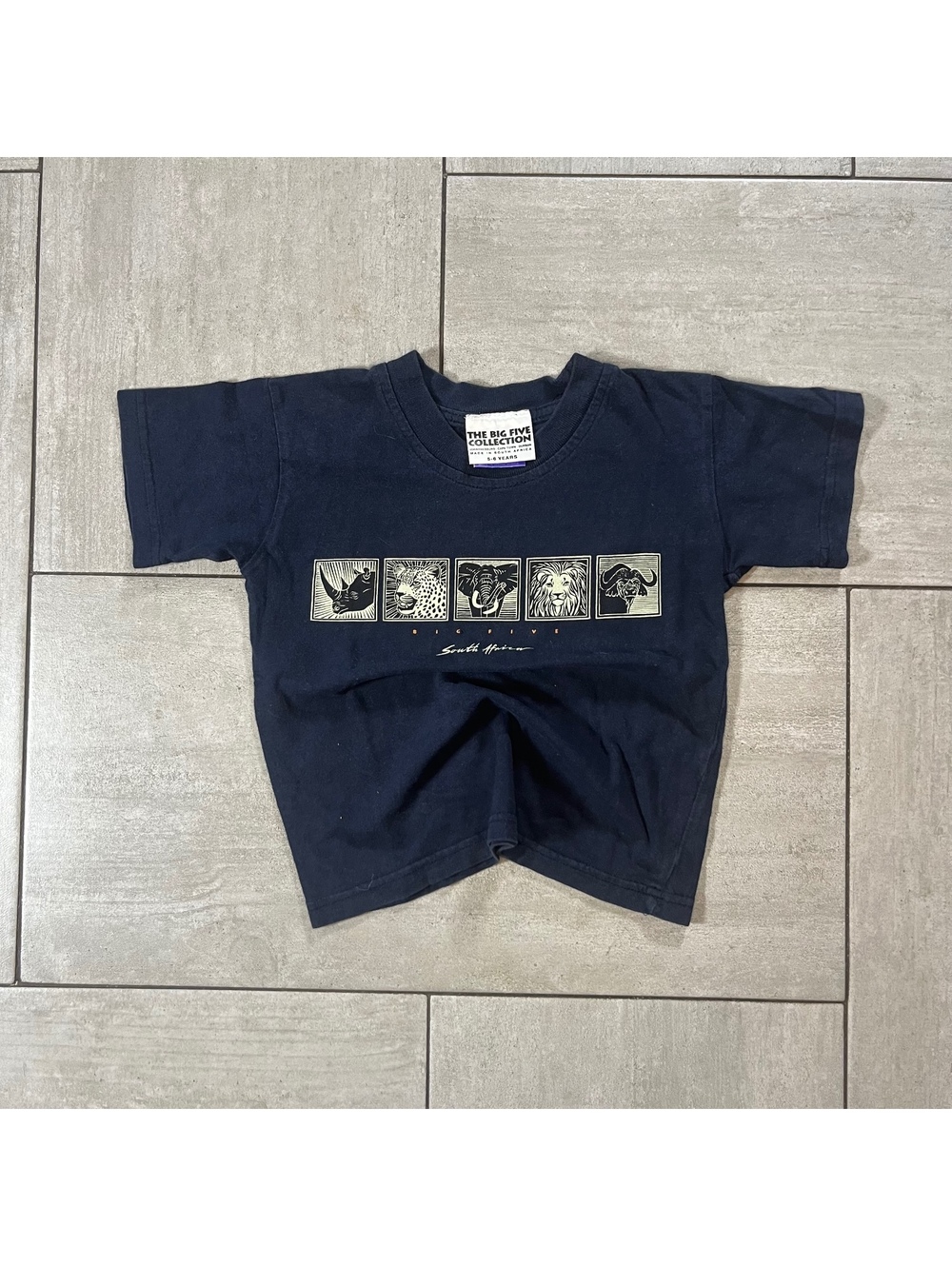 Vic Bay Junior Big Five Collection Kids T-Shirt Size Five to Six